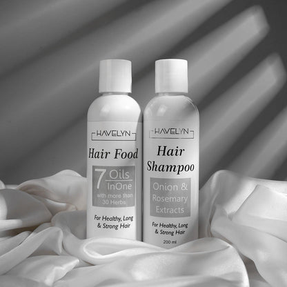 Hair oil + Shampoo